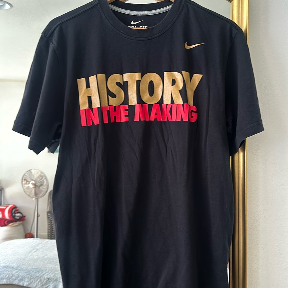 “History in the making” Nike tee
